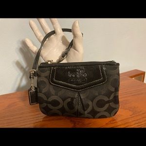 Vintage coach wristlet